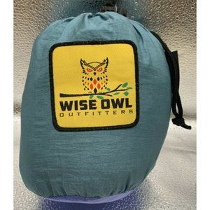 Wise Owl Outfitters Camping Hammock Green&Blue T47